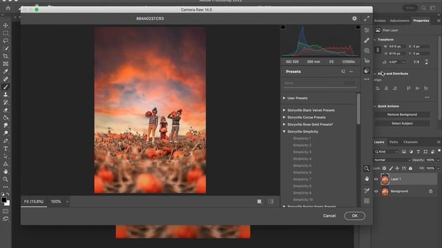 Pumpkin Patch Photoshop Tutorial смотреть онлайн