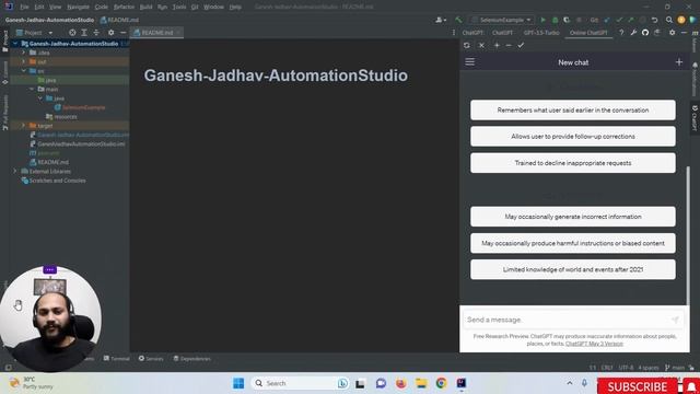 How to add ChatGPT in IntelliJ IDEA || Ganesh Jadhav смотреть онлайн