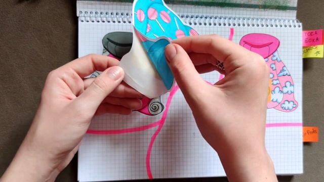 ЗАКЛАДКИ ДЛЯ КНИГ ? БУМАЖНЫЕ СЮРПРИЗЫ ? РАСПАКОВКА ? Асмр • Asmr смотреть онлайн