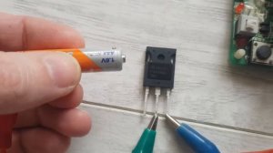 FGH60N60SMD проверка в приборе MG328 транзисторный тестер ESR метр