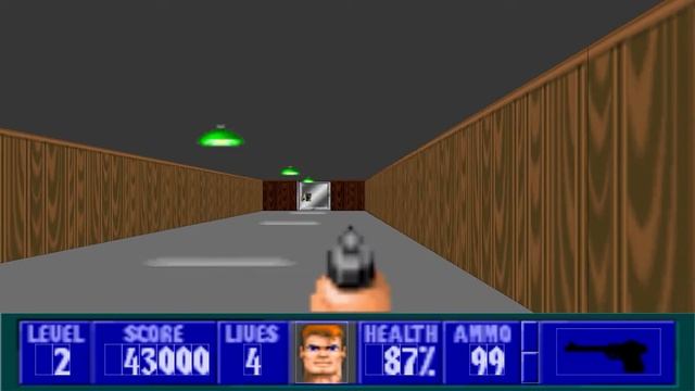 Wolfenstein 3D #2 - Как искать секреты смотреть онлайн