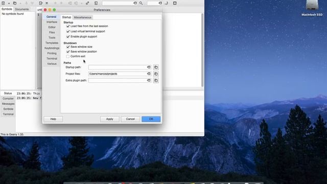 Installing Java SE Development Kit and Geany IDE in macOS смотреть онлайн