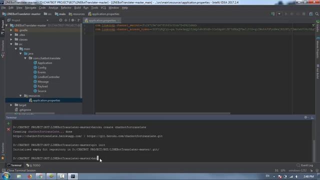 Tutorial membuath LINE chatbot menggunakan JAVA + heroku смотреть онлайн