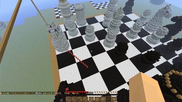 Minecraft Minigame - Giant Chess Game! смотреть онлайн