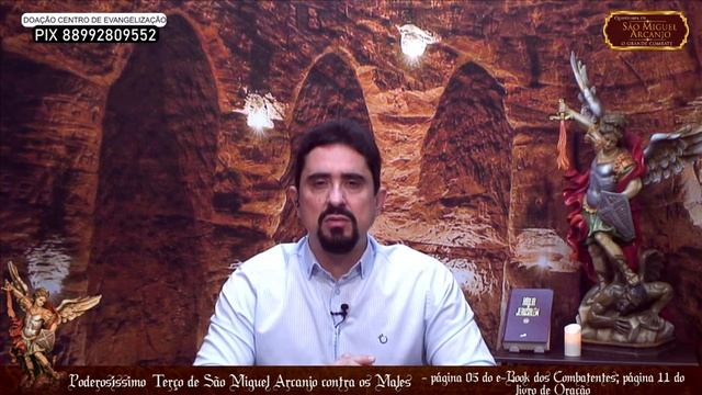12h - AO VIVO I 32º DIA - QUARESMA DE SÃO MIGUEL ARCANJO - O GRANDE COMBATE I Geraldinho Correia смотреть онлайн