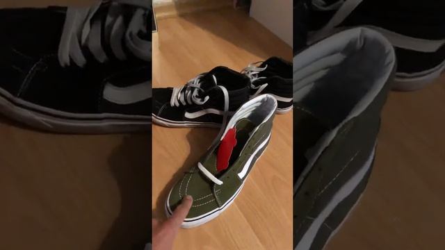 FAKE vs AUTHENTIC Vans SK8 high смотреть онлайн