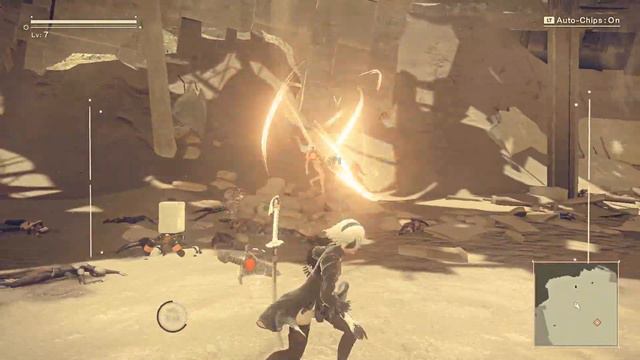 Nier Automata Walkthrough Gameplay Part 8 - Android Boss - (Xbox One) смотреть онлайн