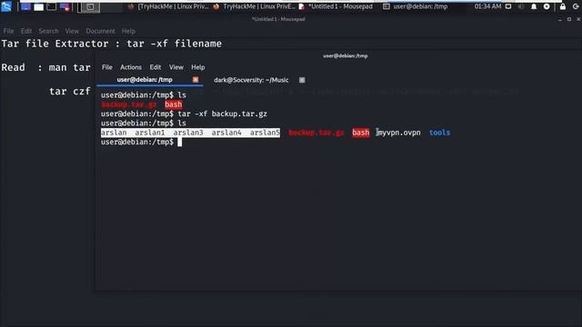 Cron job exploitation with wildcards | Linux Privilege Escalation Course in Urdu / Hindi смотреть онлайн
