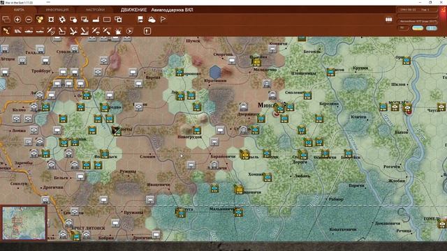 Gary Grigsby's War in the East #1 22 июня! (Ход Германии) смотреть онлайн