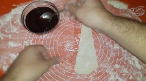 РОГАЛИКИ с вареньем из готового слоеного теста.