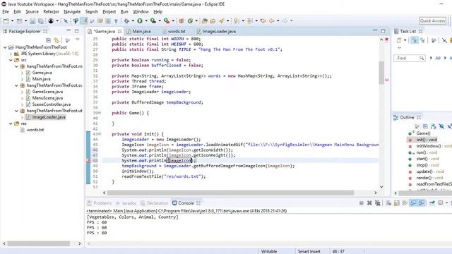 Java Game Programming - HangMan Part-4 / 2 смотреть онлайн