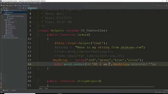 Text and cookie helper in codeigniter |Helpers in codeigniter|Text helper in ci| cookie helper in c смотреть онлайн