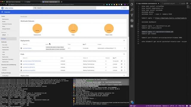 DevOps Tutorials | Deploy Elastic cloud stack on kubernetes with Minikube | Cloud learn hub смотреть онлайн