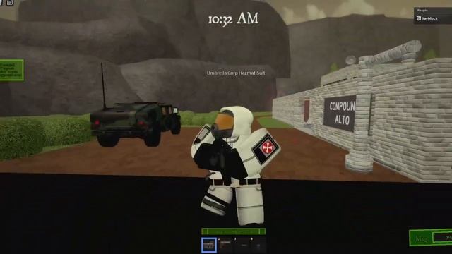 Roblox Resident Evil Umbrella Corp Hazmat Agent (Avatar Build) смотреть онлайн