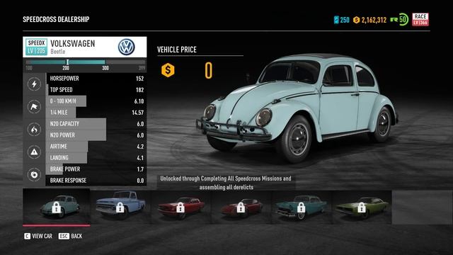 Need for Speed Payback Speedcross Dealership all Cars смотреть онлайн