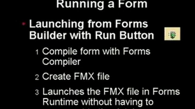 Oracle Form Developer Lecture 2-Wizard and Files смотреть онлайн