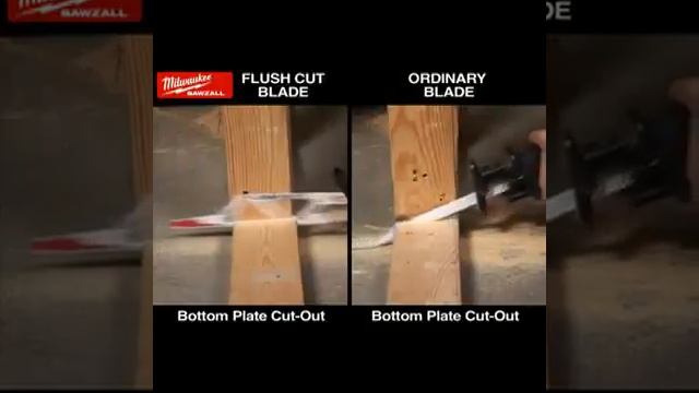 Полотна для сабельной пилы для неудобных мест Milwaukee® Sawzall® Сравнение конфигураций #tool24