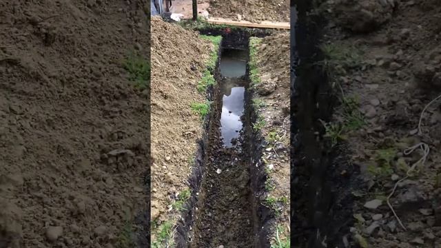 Копаем фундамент после дождя смотреть онлайн