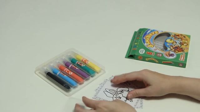 Набор витражных красок Оранжевый слон «8 смайликов» с трафаретами смотреть онлайн