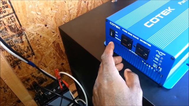 Cotek SK1500-124 1500 Watt Pure Sine Wave Inverter Review!