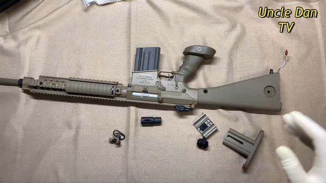 아레스 m110(KAC)전동스나이퍼 ARES M110 sass aeg airsoft sniper смотреть онлайн