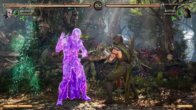 Mk1 - ALL Khameleon Skills, Intros and Victory Poses смотреть онлайн