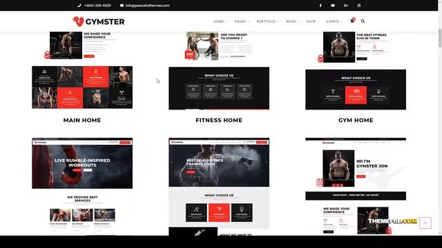 Gymster - Fitness and Gym WordPress Theme fitness gym wordpress Aizawa смотреть онлайн