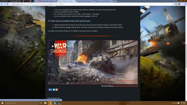 War Thunder - Tank Duels: ISU-152 Vs. Jagdtiger - Have Fun! смотреть онлайн