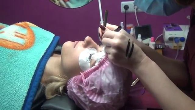 Индивидуальное обучение наращиванию ресниц в Скадовске.Работает ученица. смотреть онлайн