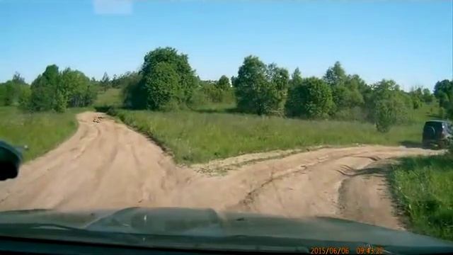 Дорога вдоль р. Медведица Тверская область Июнь 2015 смотреть онлайн