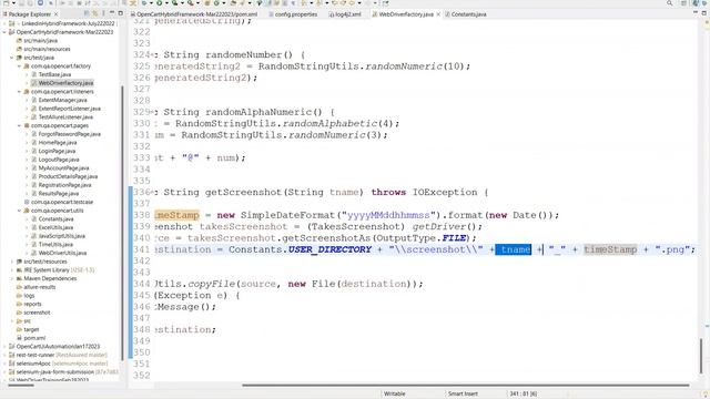 WebDriver HybridFramework WebdriverFactory Part3 March 24 2023 смотреть онлайн