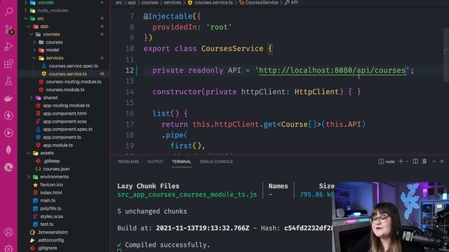CRUD Angular + Spring | 16: Banco de Dados H2 e Conectando o Angular na API Spring смотреть онлайн