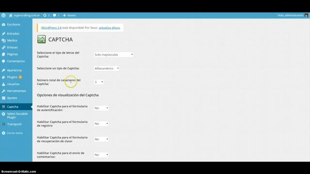 captcha code para WordPress смотреть онлайн