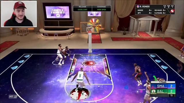 NEW LOCKER CODE 2K20 + INSANE *HIDDEN* GALAXY OPAL RAJON RONDO GAMEPLAY! (NBA 2K20 MYTEAM) смотреть онлайн