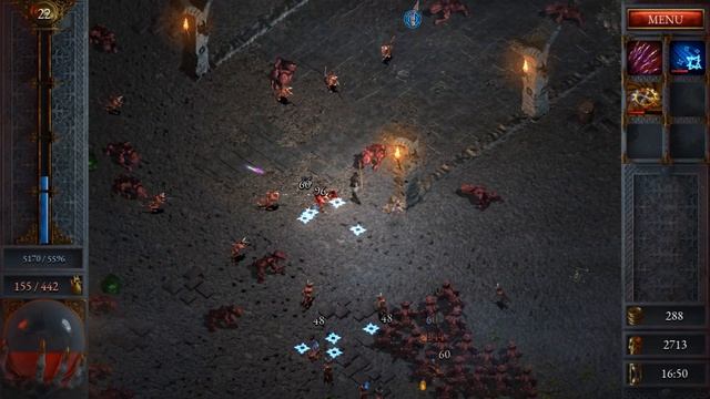 Halls of Torment пробую игру .Интресный гибрид vampire syrvivor и диабло . смотреть онлайн