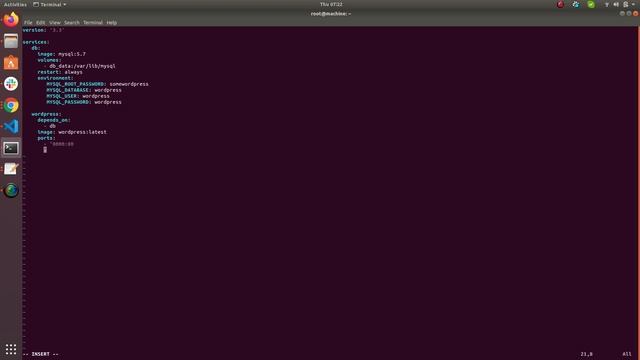 Create a website with docker-compose смотреть онлайн