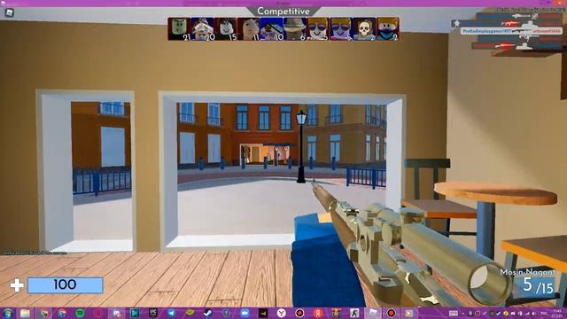 Играю в Arsenal (Roblox) смотреть онлайн