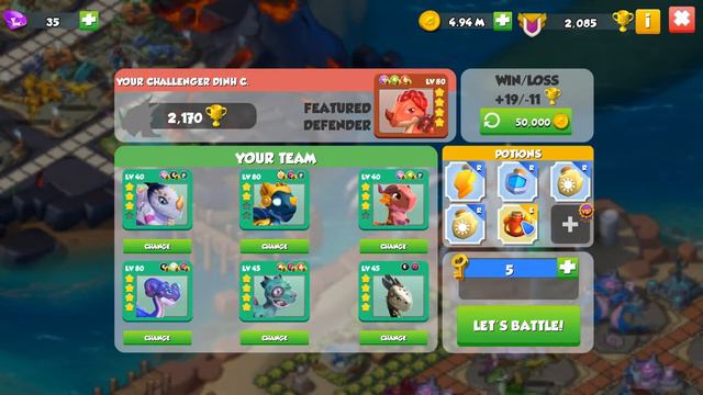 Dragon Mania Legends Attack on the battlefield , Dragon Mania Legends Walkthrough part 1114 HD смотреть онлайн