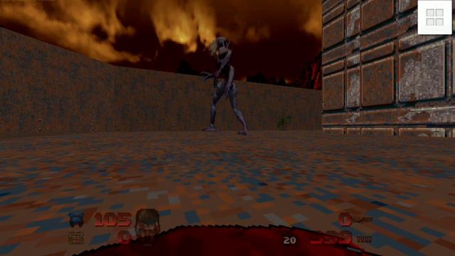 Brutal Doom 64 V2 666: Hellstorm смотреть онлайн