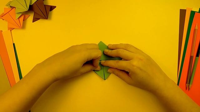 #origami paper jumping #frog ! ¡#rana de papel! #лягушка из бумаги! grenouille en papier! #紙青蛙 смотреть онлайн