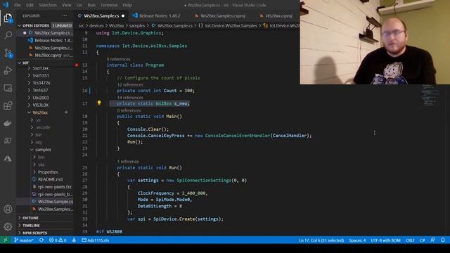 C#, Raspberry Pi, and RGB LEDs! смотреть онлайн