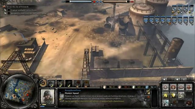 Company of Heroes 2 - Case Blue - Missions 1 - Assault on Voronezh смотреть онлайн