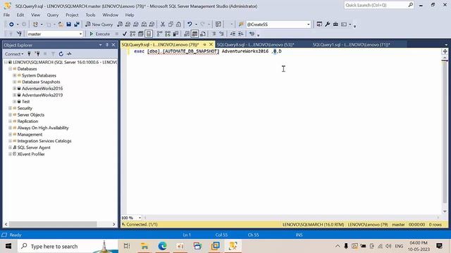 How To Automate Taking Database Snapshot In MS SQL SERVER смотреть онлайн
