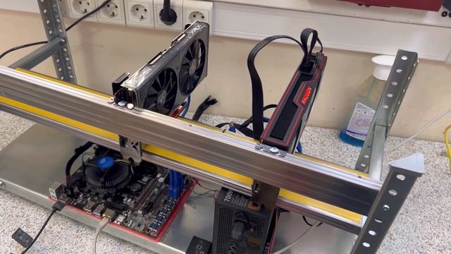 Посмотрел обзор блогеров и купил ЭТО недоразумение, референсный ATI/AMD Radeon RX 6700XT в майнинге смотреть онлайн