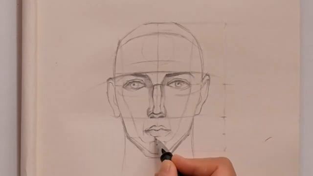 Как НАРИСОВАТЬ ЛИЦО, ГОЛОВУ и ЧЕРЕП ЧЕЛОВЕКА ?? Поэтапно смотреть онлайн