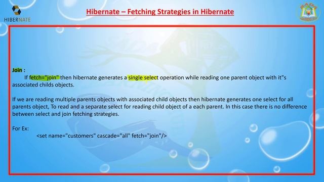 Lesson - 65 : Hibernate - Fetching Strategies in hibernate смотреть онлайн