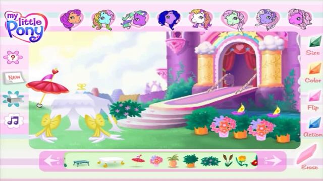 Игра Пони 2. Креатор для девочек смотреть онлайн