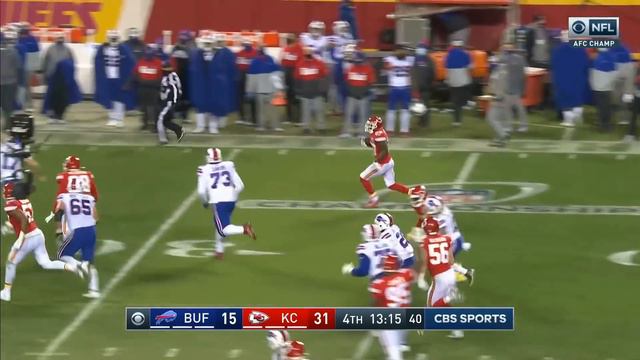 Rashad Fenton Grabs Tipped INT to Stop Bills Drive смотреть онлайн