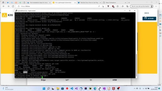 Installation de K3S sur Radxa Rock 3 смотреть онлайн