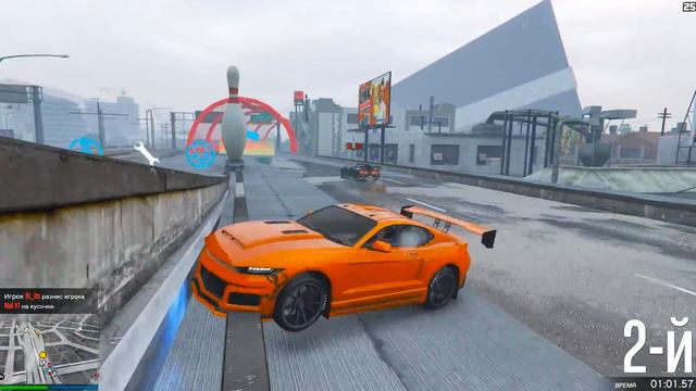 ФИНИШ БУДЕТ МОИМ! Я ПРОКАТИЛСЯ НА САМОЙ БЫСТРОЙ МАШИНЕ - БОРЬБА ЗА ПОБЕДУ НА ГОНКАХ В ГТА 5 ОНЛАЙН смотреть онлайн